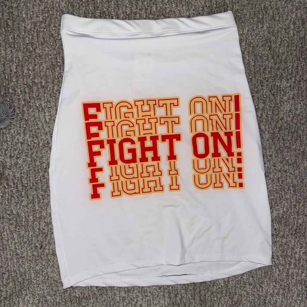 USC Fight ON Skirt, Size S